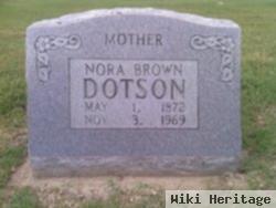 Nora Brown Dotson