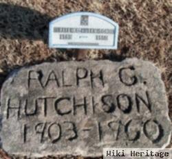 Ralph G Hutchison