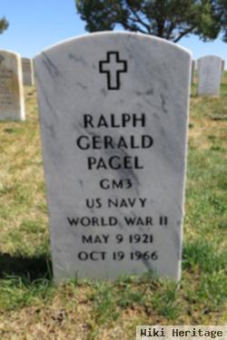 Ralph Gerald Pagel