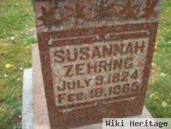 Susanna "susan" Feagler Zehring