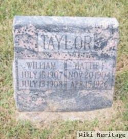 Hattie F. Taylor