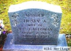 Husey A "hulsey" Raines Galloway