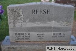 Harold M. Reese