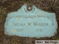 Thelma W. Warren
