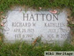 Richard W Hatton