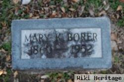 Mary Katherine "kate" Borer