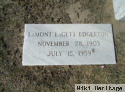 Lamont Lagett Edgerton