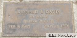 Donald L Davis