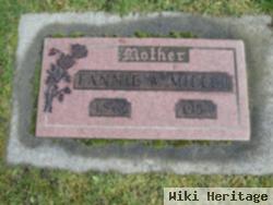 Fannie W Miller