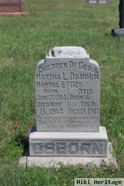 Martha E Osborn