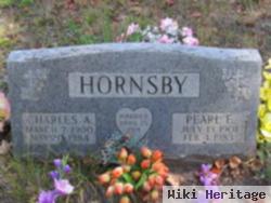 Pearl E Hornsby