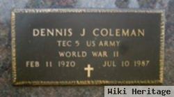Tec5 Dennis J Coleman