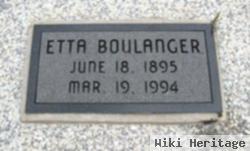 Etta Boulanger