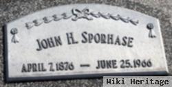 John H. Sporhase