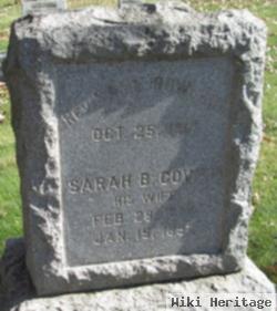 Sarah B Cowan