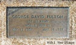 Sgt George David Fulton