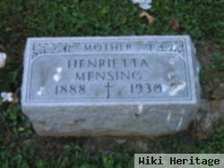 Henrietta Mensing