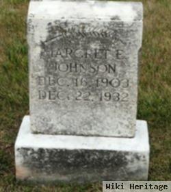 Margret E. Shoemaker Johnson