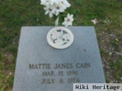 Mattie Janes Cain