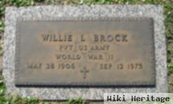 Willie L Brock