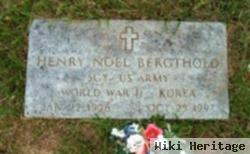 Sgt Henry Noel Bergthold