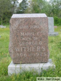 Mabel C Withers