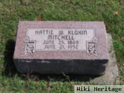 Hattie W. Kloxin Mitchell