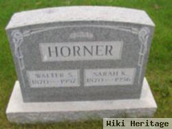 Walter S Horner