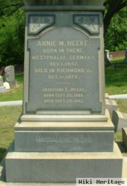 Annie M. Heeke