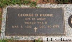 George D Krone