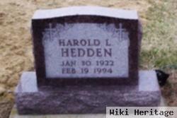 Harold Leroy Hedden