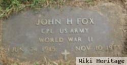 John Harold Fox