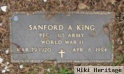 Pfc Sanford Arthur King