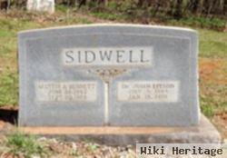 Mattie A. Bennett Sidwell