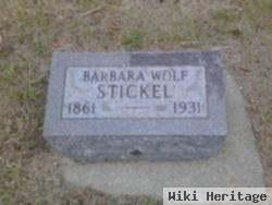 Barbara Geist Wolf Stickel