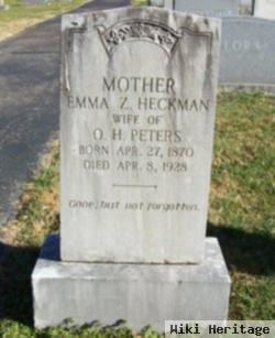 Emma Zetta Heckman Peters