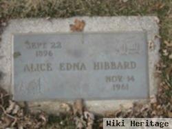 Alice Edna Jones Hibbard