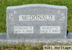 Marrietta Mcdonald