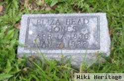 Elizabeth "eliza" Head Jones