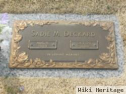 Sadie M. Deckard