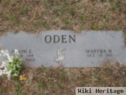 Martha H Oden