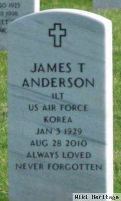 James Thomas "j T" Anderson