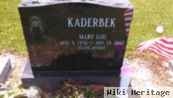 Mary Lou Kaderbek