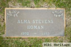 Alma Stevens Homan