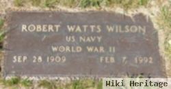 Robert Watts Wilson