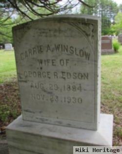 Carrie A. Winslow Edson