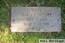 Sr Maria Edmund Sweeney