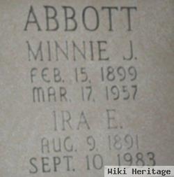 Minnie J. Abbott