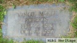 Vangie Mckee Roberts