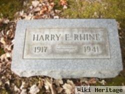 Harry E. Rhine